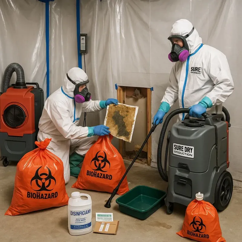 Contaminated Water Handling Protocols process in Waukon, IA