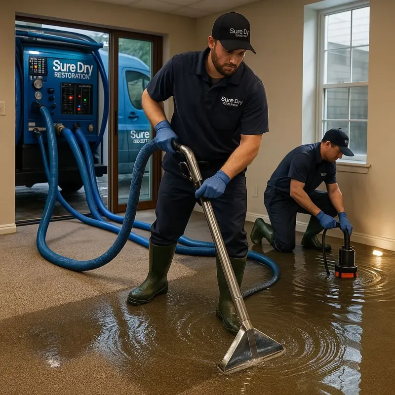 Water Extraction and Removal process in Waukon, IA